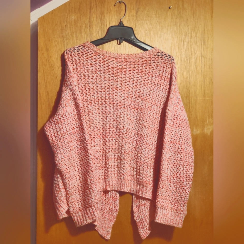 Pink, Lightweight Pullover Sweater by Ya Los Angeles